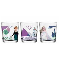 Стакан низкий "Ода" 250 мл "Холодное сердце 2". Анна и Эльза (фиолетовый) Priority