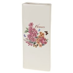 Polystar Ваза Flowers-Loreto br59776 (4х11х25 см)