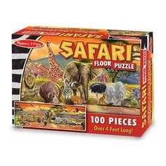 Напольный пазл "Сафари" (100 эл) (2873) Melissa & Doug