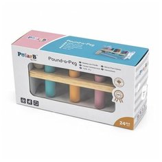 Стучалка-забивалка "Белый мишка" в коробке 44009 Viga