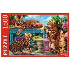 Рыжий Кот Пазл Рыжий Кот 1500 деталей: Бенгальские коты