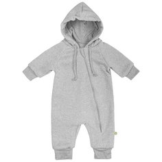 Комбинезон Сонный Гномик, размер 68, светло-серый