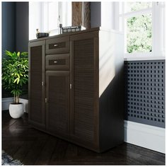 Комод Орнета Lazurit Тёмное дерево