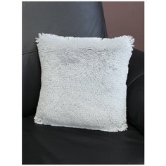 Подушка декоративная MATEX PLUSH серый, без наволочки, 35х35 см Матекс