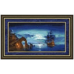 Набор для вышивания "Золотое Руно" ММ-024 В свете луны (по мотивам картины Р. Романова)