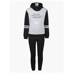 Спортивный костюм Nota Bene размер 122, черный/серый