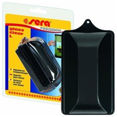 Скребок для аквариума Sera Glass Clear L, размер 6х11см.