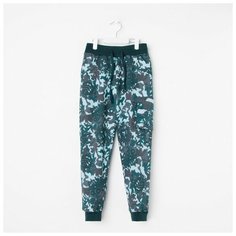 Брюки N.O.A. размер 98 (28), бирюзовый NOA