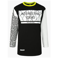 Лонгслив Nota Bene, размер 128, черный