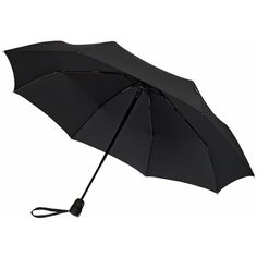 Зонт складной Bugatti Gran Turismo, чёрный