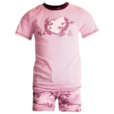 Пижама N.O.A. размер 110 (32), сиреневый NOA