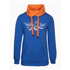 Толстовка Nota Bene размер 146, синий/оранжевый