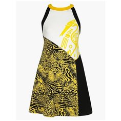 Сарафан Nota Bene размер 134, желтый