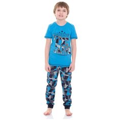 Пижама N.O.A. размер 122, синий NOA