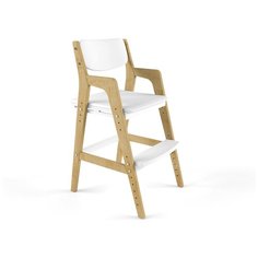 Детский растущий стул "Вуди" 38 Попугаев, комбо-белый