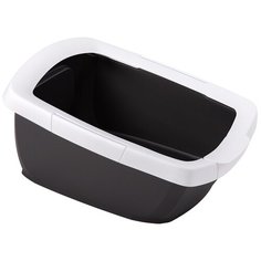 Лоток для кошек Imac Funny с высоким бортом антрацит 62 х 49,5 х 33 см (1 шт)