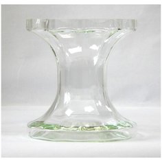 Ваза декоративная 90-231 NiNaGlass стекло рифленое