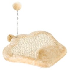 Когтеточка коврик Ferplast PA 5620 с мячиком на пружине 35 x 33 x 27 см (1 шт)