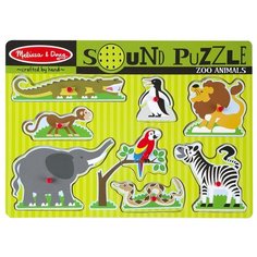 Рамка-вкладыш Melissa & Doug Зоопарк (727), 8 дет.