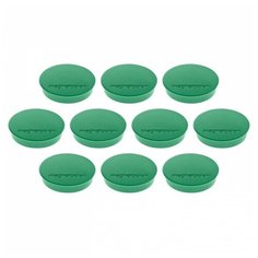 Магниты для доски Magnetoplan Standart 1664200/1664202/1664205, зеленый