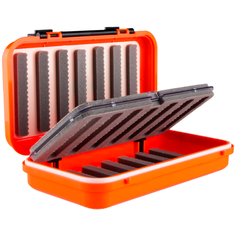 Коробка для приманок для рыбалки HELIOS HS-ZY-037 20х11х5 см оранжевый