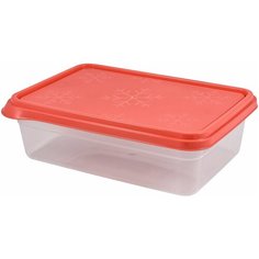 Контейнер BERGEN 1,4л коралловый Plast Team