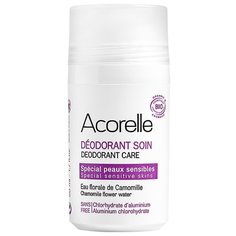 Acorelle дезодорант, ролик, с ромашкой для чувствительной кожи, 50 мл