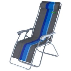 Шезлонг инерционный Zagorod "К 101" (синий)