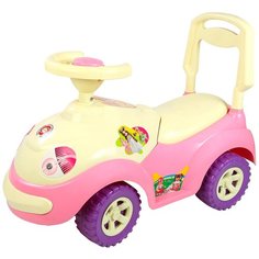 Каталка-толокар Orion Toys Луноходик (174) желто-розовый
