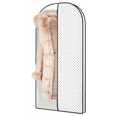 Чехол для шуб, курток и пальто Eco White (120х60х10 см) Homsu