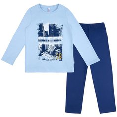 Пижама Bossa Nova размер 30, голубой/синий