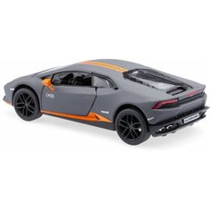 Детская игрушечная коллекционная металическая модель машинки игрушки Kinsmart "Lamborghini Huracan LP610-4 матовый" 1:36