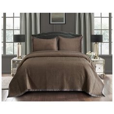 Покрывало "Лоретта", 240х260 см, 2 наволочки, цвет капучино Sofi De Mark O