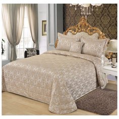 Покрывало "Пальмира", цвет: кофе, 240х260 см Sofi De Mark O