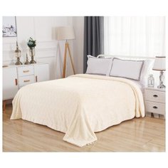 Плед "Элайза", 160х220 см, цвет: молоко Sofi De Mark O