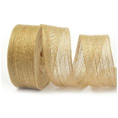 Шнур декоративный "Мешковина", 38 мм x 10 м, арт.TBY.MSH22 Ideal