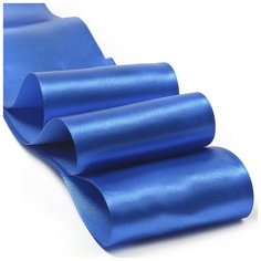 Лента атласная "Ideal", 3", цвет: 3161 василек, 75 мм x 27,4 м