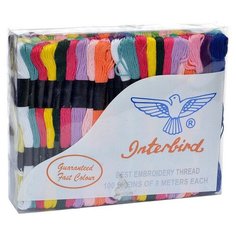 Набор мулине, 8 м, 50 цветов по 2 штуки Ideal