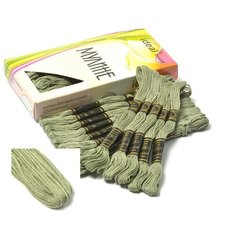 Нитки мулине "Ideal", цвет: 485, арт. ТВ (24 мотка по 8 метров)