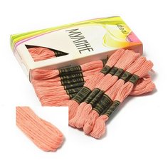 Нитки мулине "Ideal", цвет: 149 (24 мотка по 8 метров)