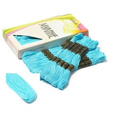 Нитки мулине "Ideal", цвет: 350, арт. ТВ (24 мотка по 8 метров)