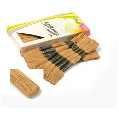 Нитки мулине "Ideal", цвет: 376, арт. ТВ (24 мотка по 8 метров)