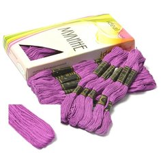 Нитки мулине "Ideal", цвет: 196, арт. ТВ (24 мотка по 8 метров)