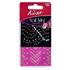 Набор стикеров для ногтей Kiss "Драгоценный металл", NS32