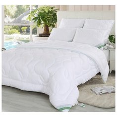 Одеяло "Green Tea", 195х215 см, цвет: белый Sofi De Mark O