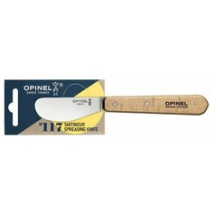 Нож для масла Opinel №117, нержавеющая сталь, блистер