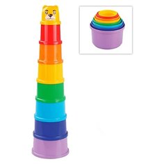 Пирамидка Альтернатива детская (М6624) Alternativa