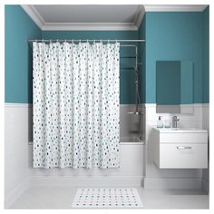 Штора для ванной комнаты Iddis P14P118i11 180х180 см полиэстер
