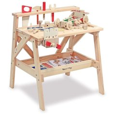 Melissa&Doug Деревянный верстак с аксессуарами "Создай свой мир"