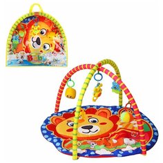 Развивающий коврик Наша Игрушка Левушка, 5 игрушек, пакет (518A-43)